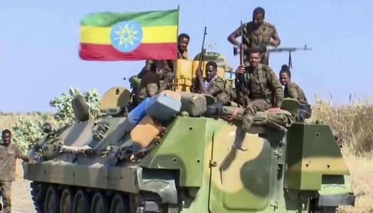 قوات إثيوبية في تجراي - أرشيفية