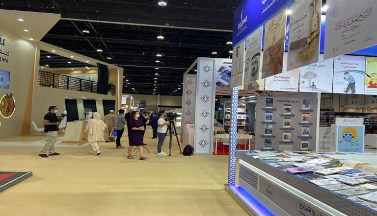 جانب من معرض أبوظبي للكتاب