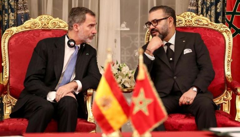 عاهلا المغرب وإسبانيا- أرشيفية