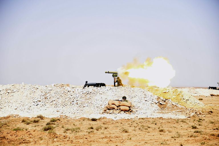 مناورات رعد للجيش الجزائري