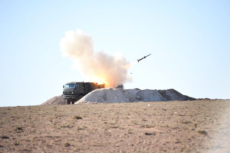 مناورات رعد للجيش الجزائري