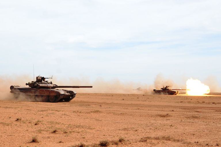 مناورات رعد للجيش الجزائري