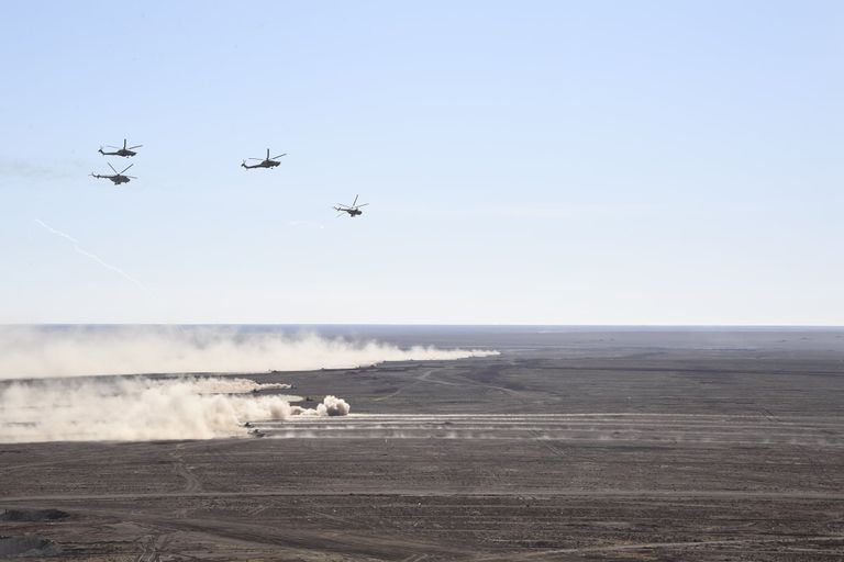 مناورات رعد للجيش الجزائري