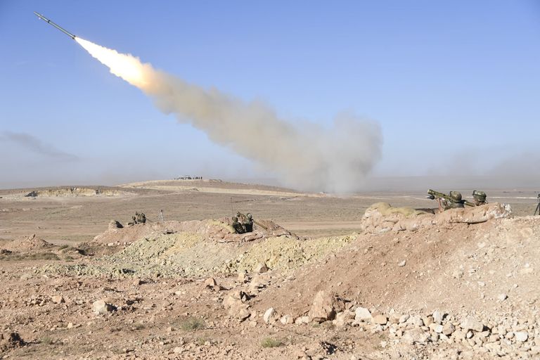 مناورات رعد للجيش الجزائري