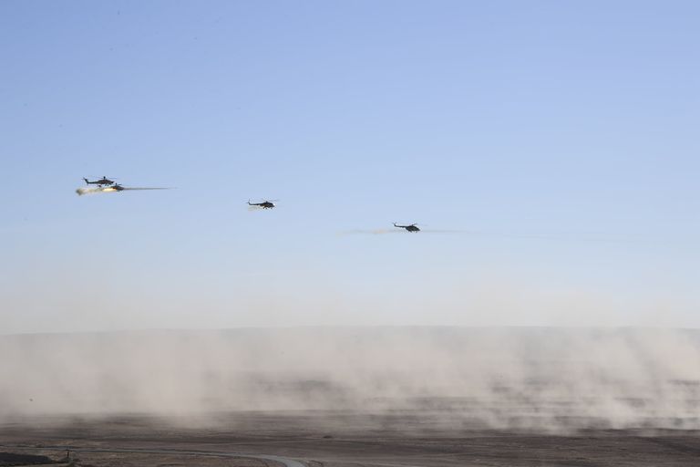 مناورات رعد للجيش الجزائري