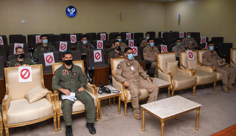 طائرات مشاركة في تمرين 