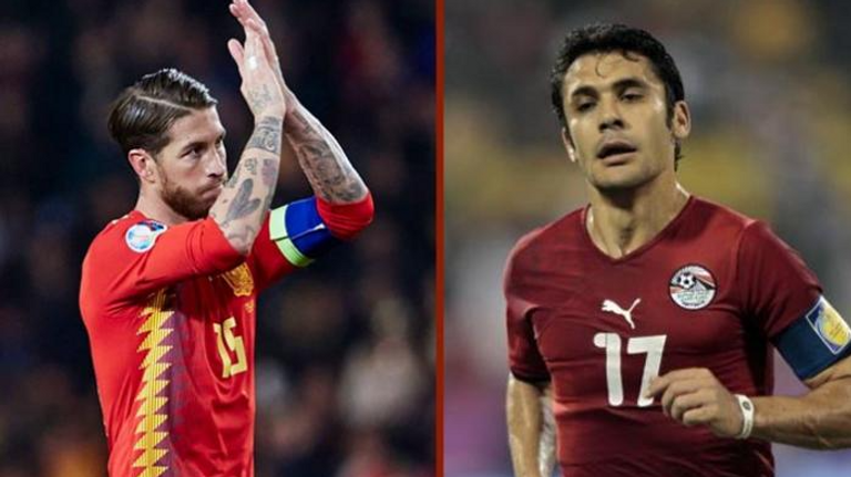 أحمد حسن وسيرجيو راموس سيرجيو راموس قائد منتخب إسبانيا