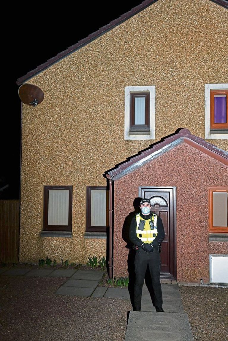 منزل دانيال مالي وزوجته المتوفاة في مدينة أبردين الأسكتلندية