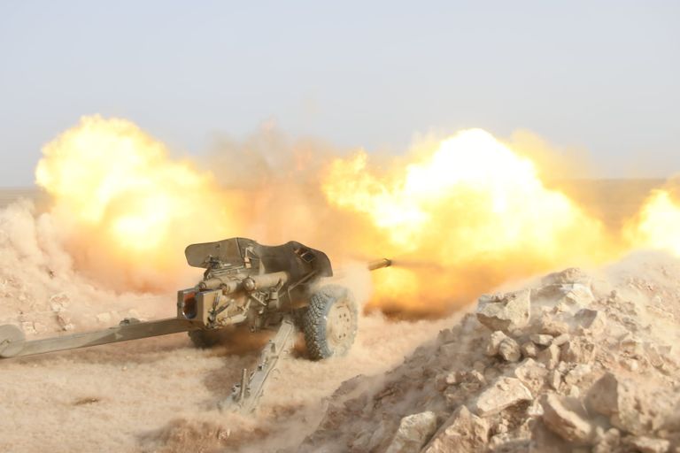 مناورات حسم 2021 الجزائرية جنوب البلاد جانب من مناورات حسم 2021 جنوبي الجزائر