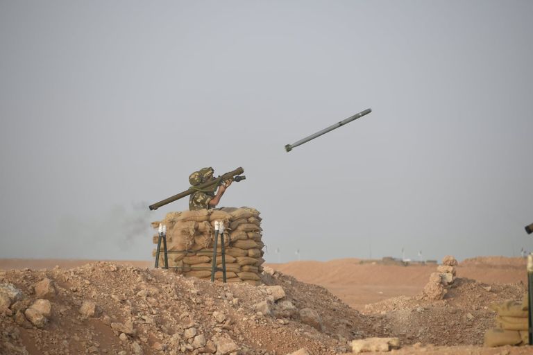 مناورات حسم 2021 الجزائرية جنوب البلاد جانب من مناورات حسم 2021 جنوبي الجزائر