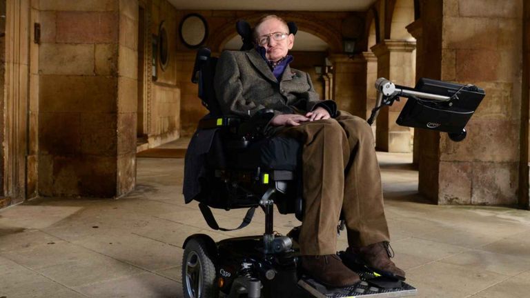 العالم الراحل ستيفن هوكينج