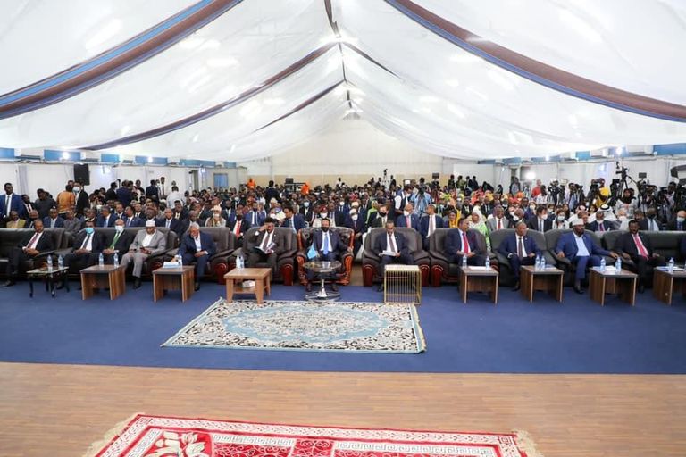 ختام الاجتماع التشاوري لقادة الصومال ختام الاجتماع التشاوري لقادة الصومال