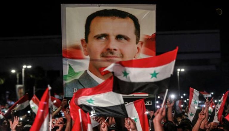 احتفالات في سوريا عقب إعلان فوز الأسد بولاية رئاسية رابعة