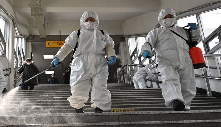 شخص يخضع لاختبار كورونا بالأرجنتين- أرشيفية