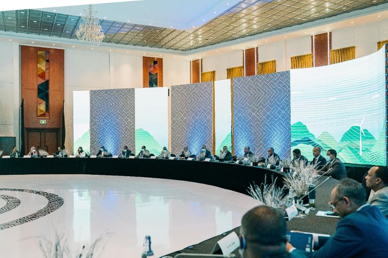 جانب من اجتماع اللجنة التنفيذية لحزب الازدهار الإثيوبي جانب من اجتماع اللجنة التنفيذية لحزب الازدهار الإثيوبي