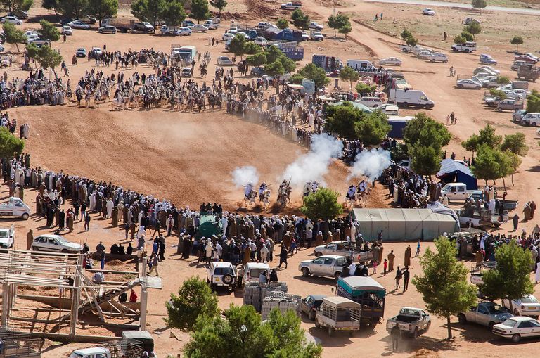 فلكلور الفنتازيا التراثي في الجزائر - أرشيفية