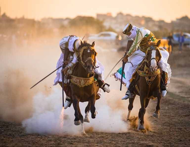 فلكلور الفنتازيا التراثي في الجزائر - أرشيفية