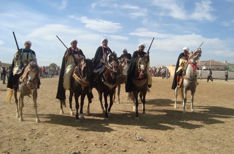 فلكلور الفنتازيا التراثي في الجزائر - أرشيفية