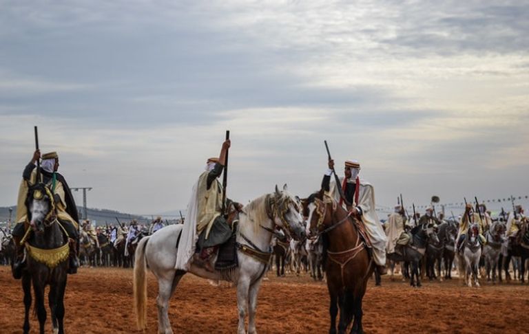 فلكلور الفنتازيا التراثي في الجزائر - أرشيفية