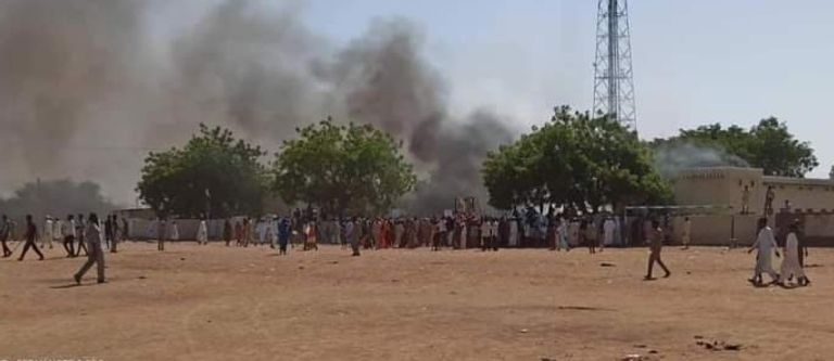 جانب من النزاع القبلي غربي دارفور