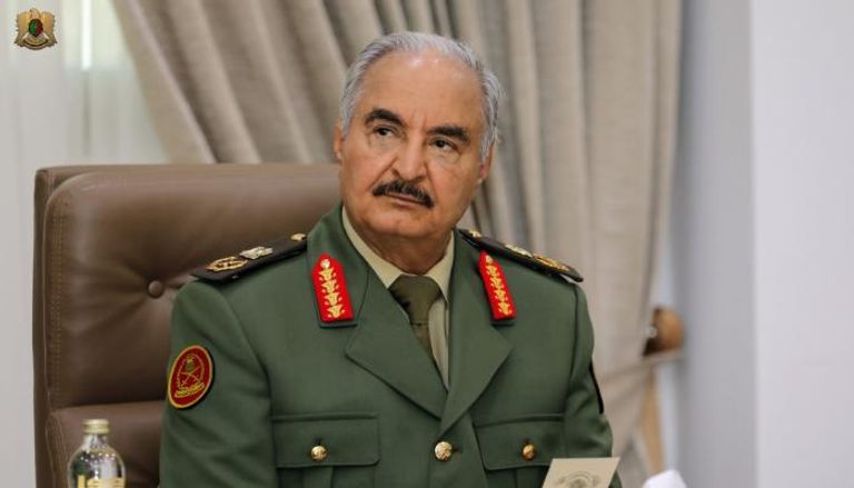 المشير حفتر القائد العام للجيش الليبي