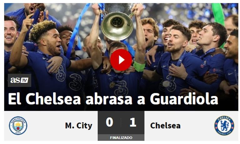 تشيلسي بطل دوري أبطال أوروبا 2021