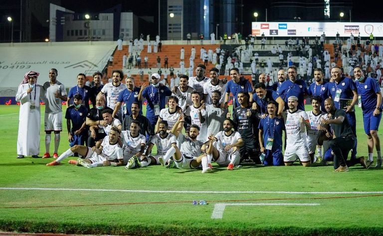 فريق الشباب صاحب المركز الثاني في جدول ترتيب الدوري السعودي