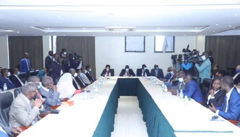 جلسة المباحثات المباشرة بين الحكومة السودانية والحركة الشعبية