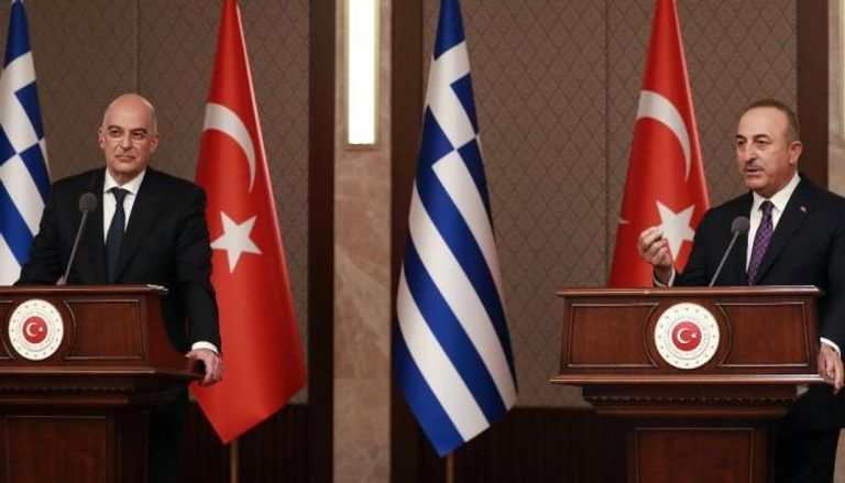 وزيرا خارجية اليونان وتركيا