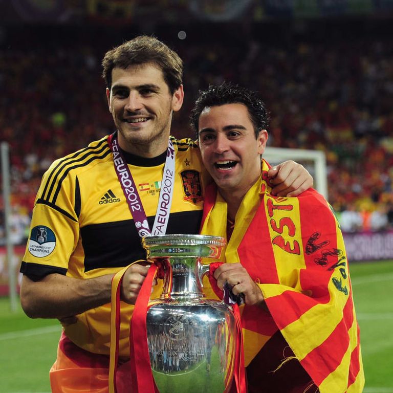 إيكر كاسياس حارس مرمى منتخب إسبانيا