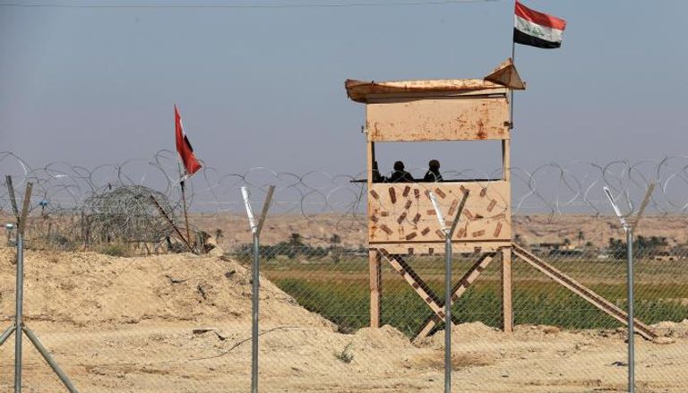 نقط حراسة قرب الحدود العراقية السورية