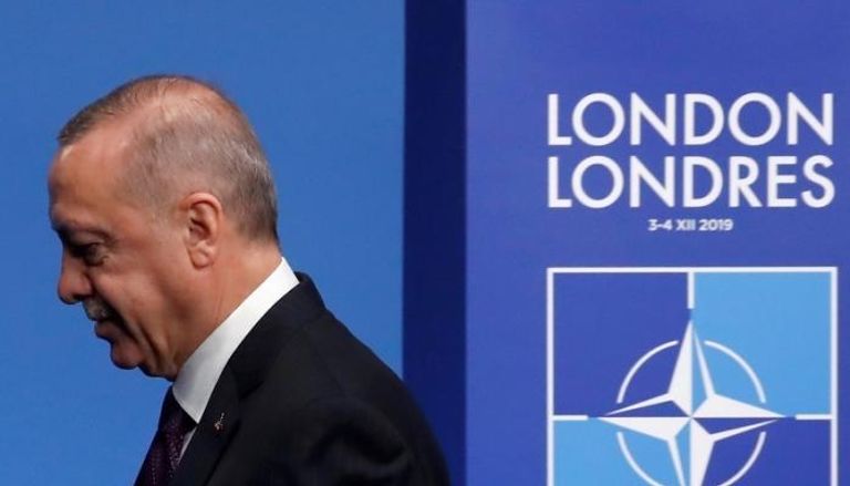 الرئيس التركي أردوغان في قمة سابقة للناتو - رويترز