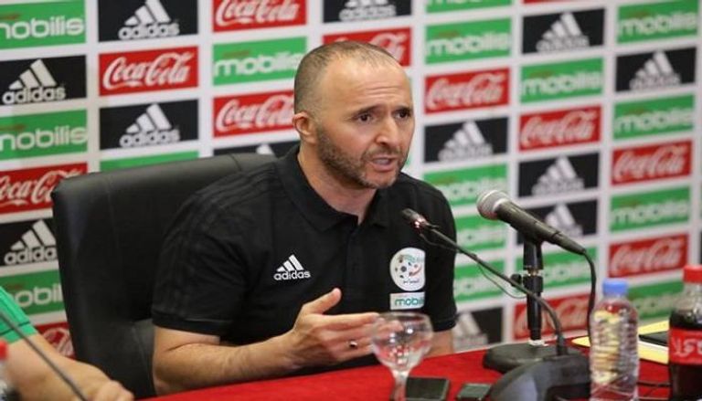 جمال بلماضي مدرب منتخب الجزائر