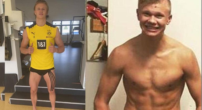 إيرلينج هالاند مهاجم بروسيا دورتموند