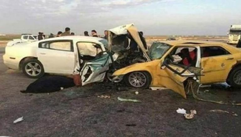 حادث مروري مروع جنوب العراق- أرشيفية