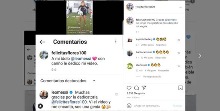 رد ميسي ليونيل ميسي قائد منتخب الأرجنتين