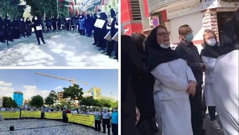 الاحتجاجات تتصاعد في إيران