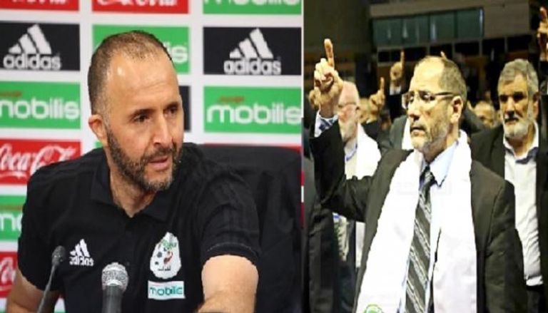مدرب منتخب الجزائر لكرة القدم يحرج الإخوان لمتاجرتهم باسمه