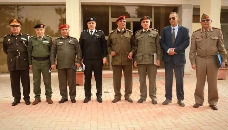 اجتماع سابق للجنة 5+5 العسكرية الليبية