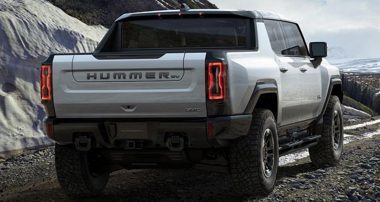 هامر GMC  شاحنة فورد F-150 البرق و هامر GMC EV