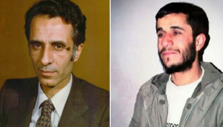 شخص يشبه أحمدي نجاد في صغره وكاظم سامي