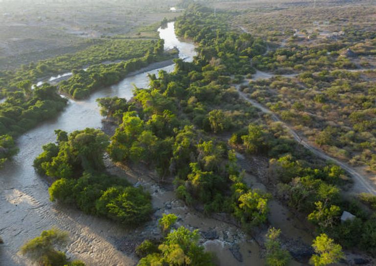 نهر أواش في إثيوبيا