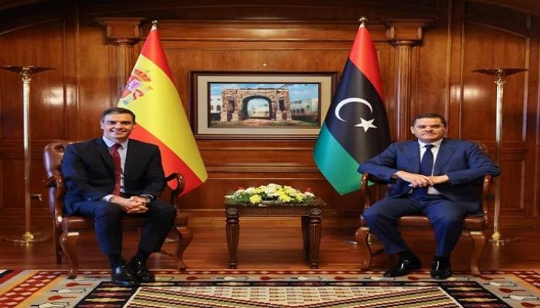 رئيس وزراء ليبيا ونظيره الإسباني 