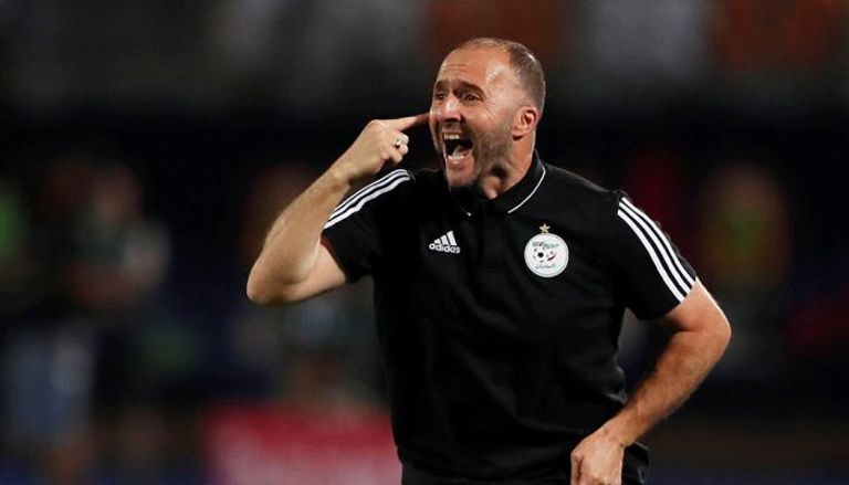 جمال بلماضي مدرب منتخب الجزائر