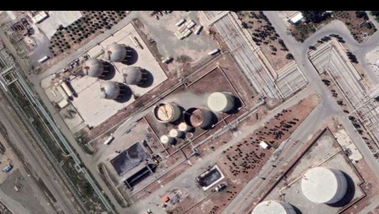 المصفاة قبل الحريق