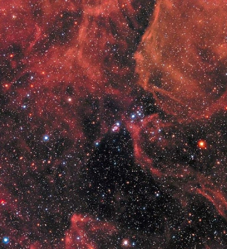 لقطة موثقة من الانفجار الكوني الضخم