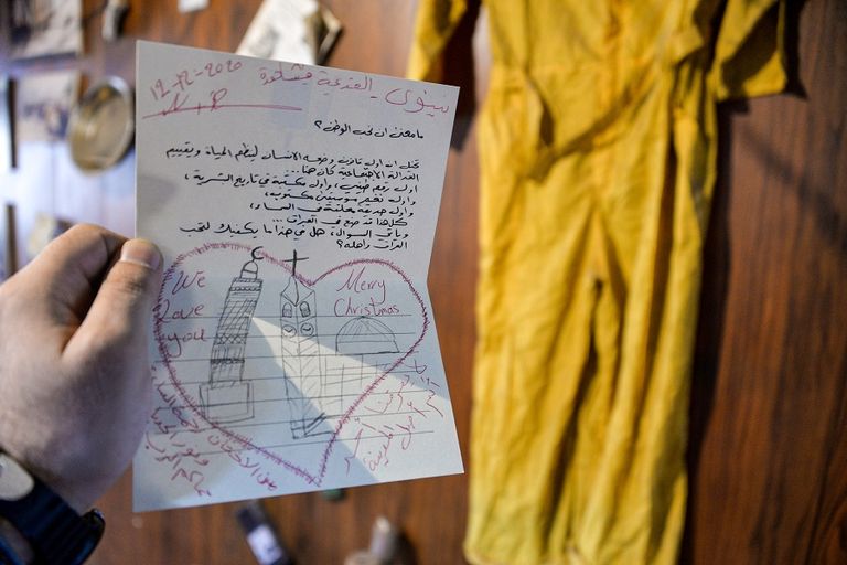 البابا فرنسيس خلال زيارته العراق