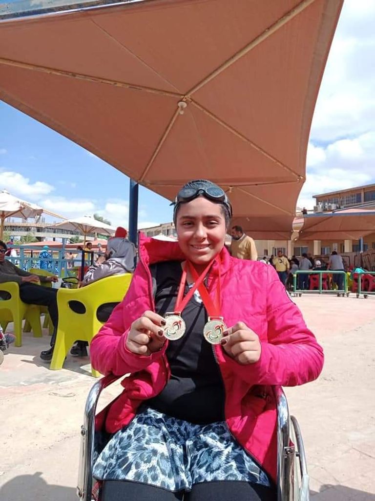 السباحة المصرية جنة البشبيشي