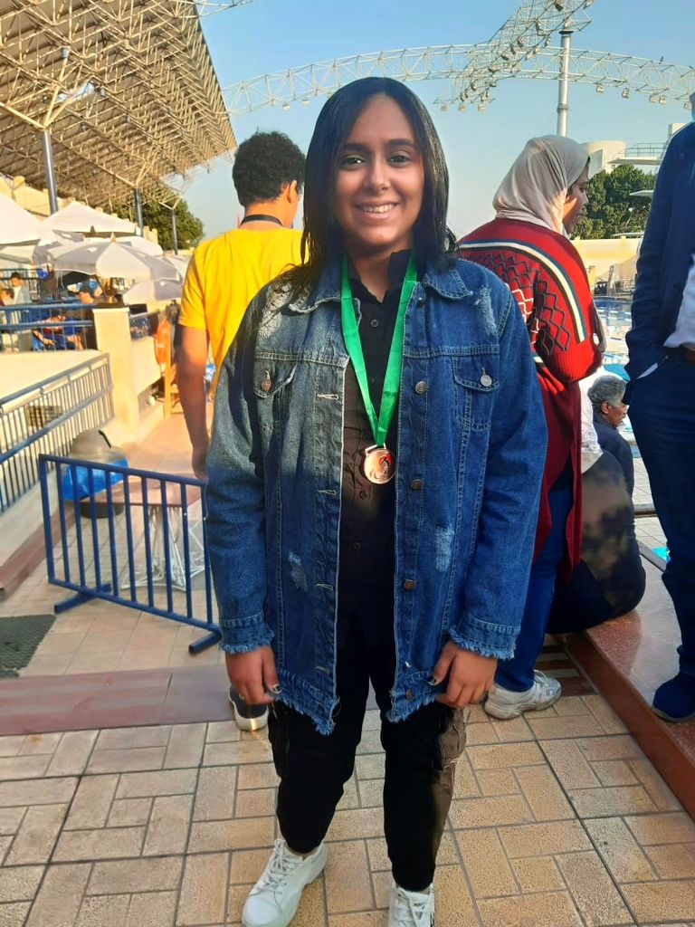 السباحة المصرية جنة البشبيشي