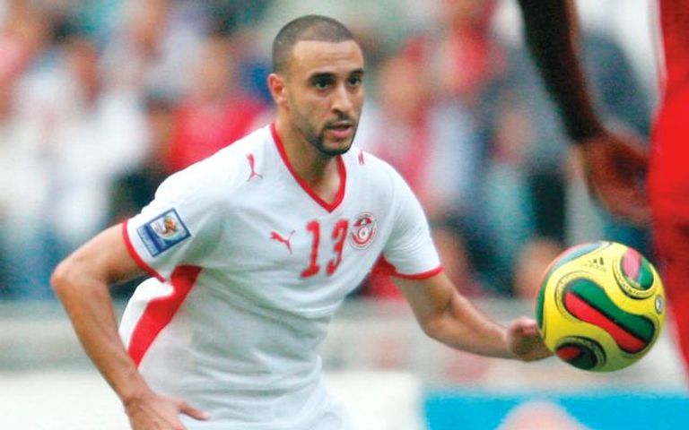 نبيل تايدر لاعب منتخب تونس